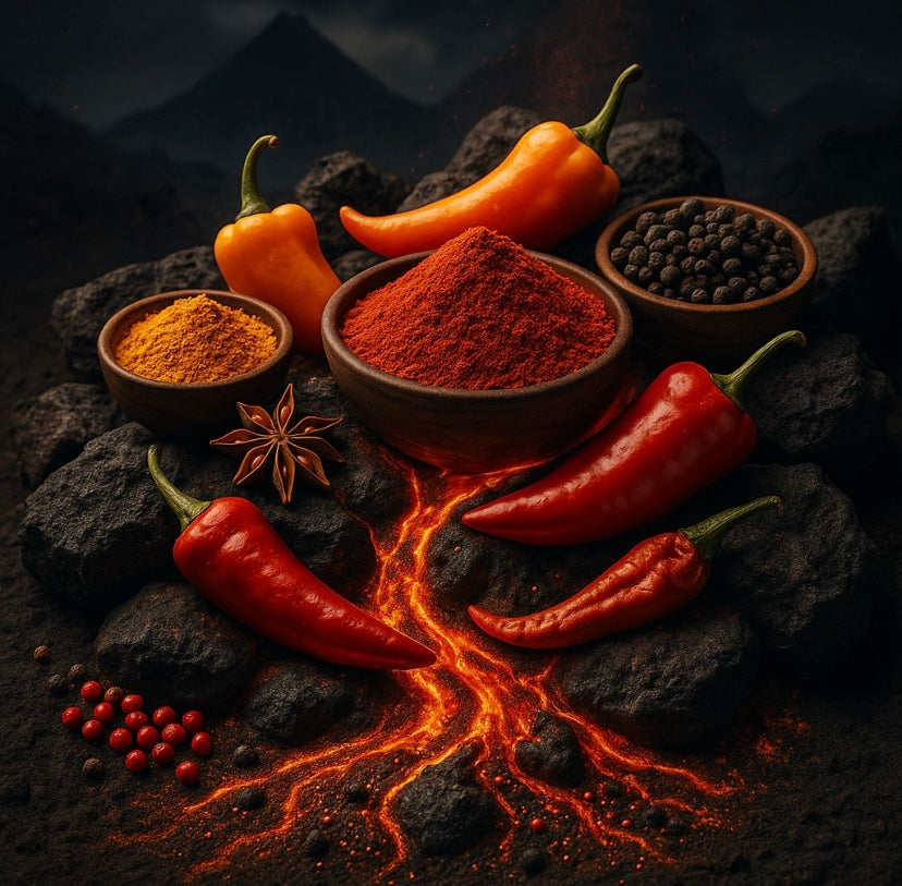 🌋 Volcanic Flavours | The Spicy Series